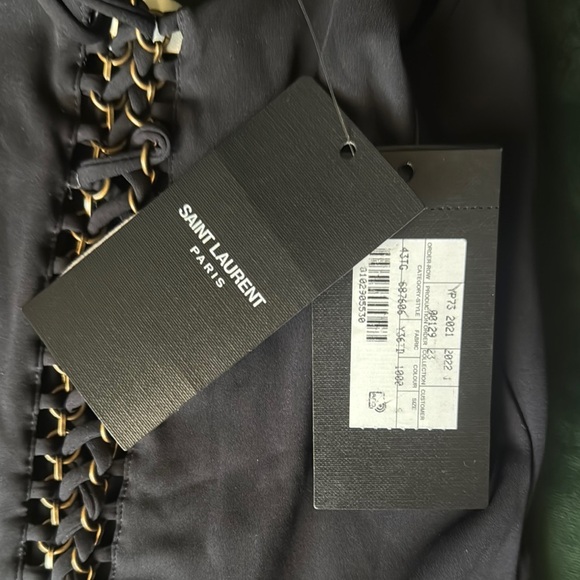Saint Laurent Black One-Piece Swimsuit - Picture 2 of 5